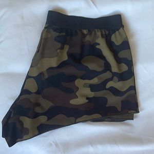 Camo Volcom workout short